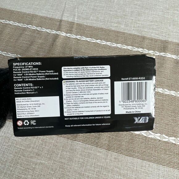 Disney Star Wars Remote Control R2 D2 new unopened - Picture 3 of 10